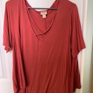 Mossimo Supply Co. Women's Rust Top